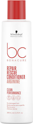 Schwarzkopf Bc Bonacure Repair Rescue Arginine Кондиционер Възстановяване/хранене за Всички типове Коса 200мл