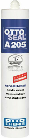 Otto Chemie OTTOSEAL A 205 Acryl-Silikon Weiß 310ml 1Stück