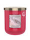 Heart & Home Scented Soy Candle Αληθινή Γοητεία Jar Burgundy 115gr 1pcs