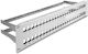 DeLock Panou Patch Keystone pentru Rack 2U 19" 48 Porturi με ανακούφιση καταπόνησης Gri