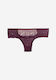 CottonHill Femei Sexy Slip lanțuri de aur Violet