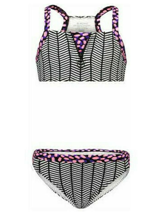 B.Nosy swimsuit bikini for girls Chevron