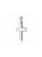 Triantos White Gold Cross 14K