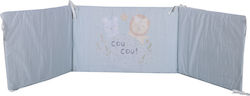 Nef-Nef Homeware Πάντα Κλασική Cuddling Lion Aqua 40x187cm