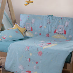 Nef-Nef Homeware Baby Girafe Paturi Clasică Intern 40x187cm Nef-Nef Homeware Baby Girafe Paturi Clasică Intern 40x187cm