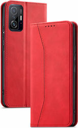 Bodycell Book Κόκκινη (Xiaomi 11T / 11T Pro)