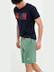 Men's Athletic Shorts Dark Ivy