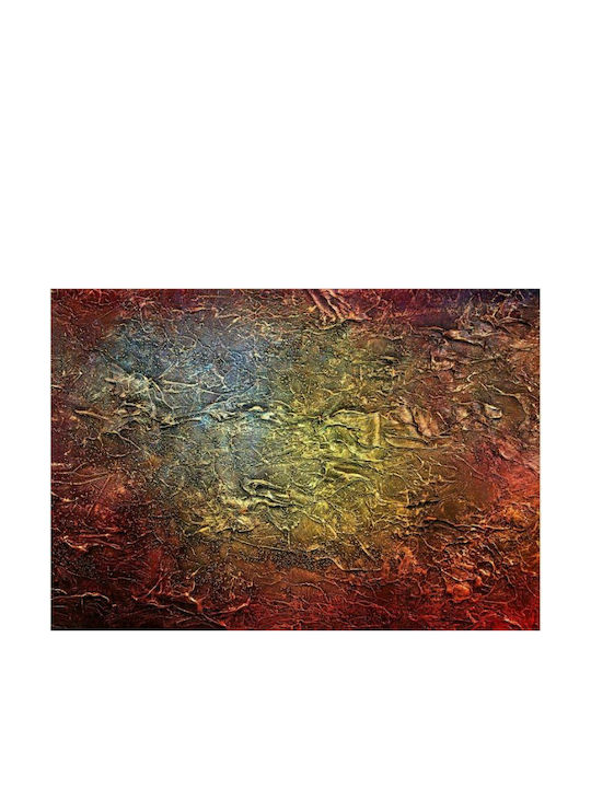 Autocolantă Fototapet de Perete 147x105cm Red Gold Roșie