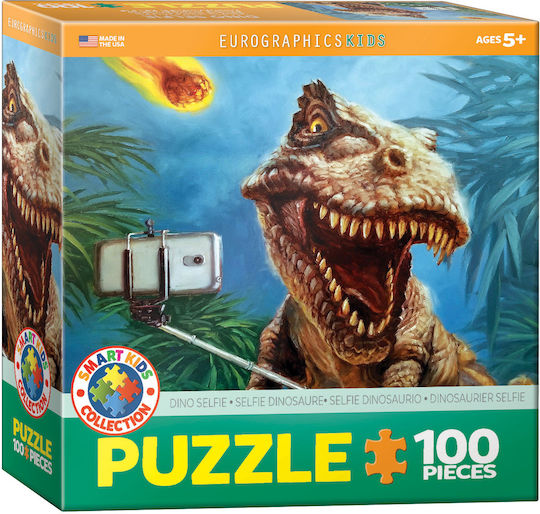 Παιδικό Puzzle Dinosaur Selfie για 5+ Ετών 100pcs Eurographics