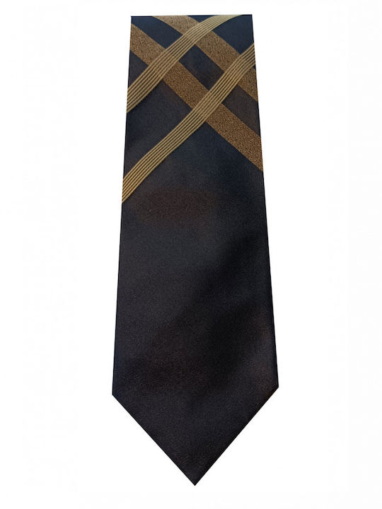 Tie High quality fabric Handmade product Quality control for each piece individually striped Brown