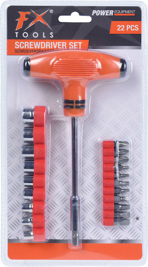 FX Tools Κατσαβίδι με 22 Εναλλασσόμενες Μύτες