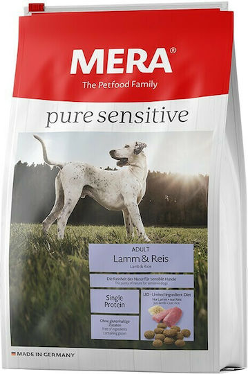 Meradog Pure Sensitive Adult 3kg Ξηρά Τροφή για Ενήλικους Σκύλους με Αρνί και Ρύζι
