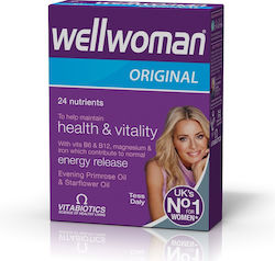 Vitabiotics Wellwoman Original 30 Comprimate Vitabiotics Wellwoman Original 30 Comprimate