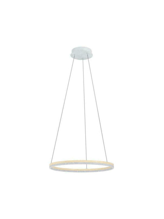 Eglo Cadinaro Pendant Light LED with Warm White Light White