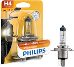 Philips Lămpi Motocicletei MotoVision +30% H4 Halogen 12V 60W 1buc