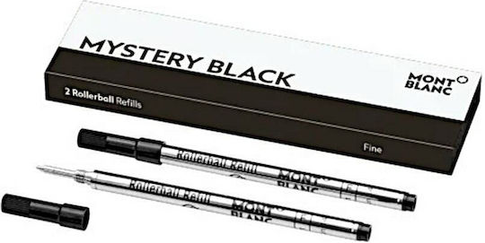 MontBlanc 2 Replacement Inks for Pen Fine Mystery Black