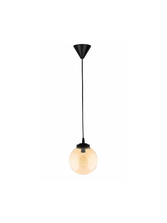 Heronia GL-600/20 Pendant Light Suspension Ball for Socket E27 Honey