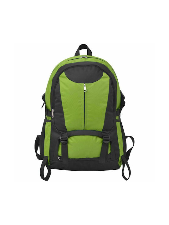 vidaXL Men's Fabric Backpack Green 40lt