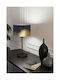 Eglo Casuarita Metal Table Lamp for Socket E27 with Gold Shade and Black Base