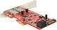 DeLock Κάρτα PCIe σε 4 θύρες SATA III / USB 3.0