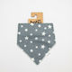 Just Baby Bandana Stoff mit Taste Gray