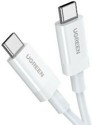 Ugreen Thunderbolt 3.0 100w 40gbps USB 4 Kabel USB-C männlich - Thunderbolt 3 100W Weiß 0.8m (40113)