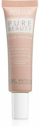 Astra Make Up Pure Beauty Primer Προσώπου σε Κρεμώδη Μορφή 30ml