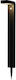 Eglo Baracconi Outdoor Floor Lamp LED 3.6W with Warm White Light IP44 Black