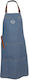 Xapron Ποδιά Σεφ Ολόσωμη Γαλάζια