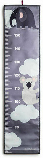 Lyc Sac Wachstumstabelle für Kinder und Babys Cute Animals Gray
