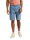 Lee Herrenshorts Jeans Blau