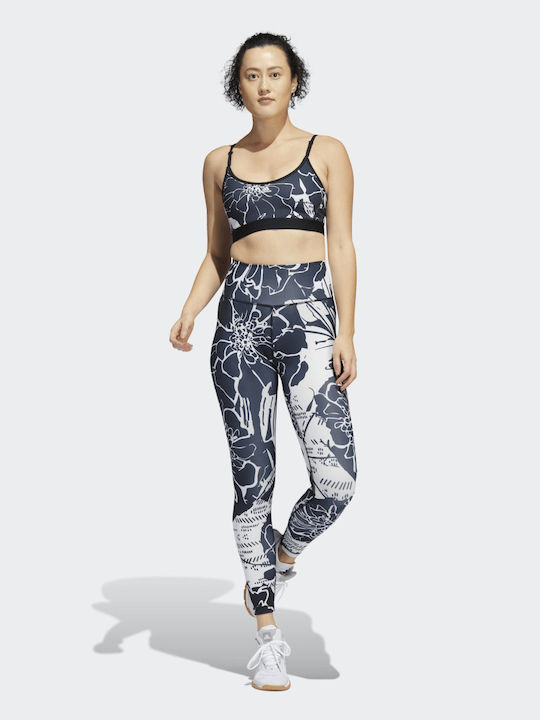 Optime Fierce Training Γυναικείο Cropped Κολάν Ψηλόμεσο Μαύρο