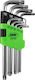 JBM Set mit 9 Torx-Schlüsseln