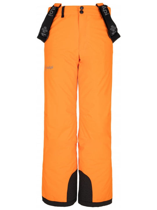 Kilpi Mimas Jb NJ0017KI-ORN Kids Dungarees for Ski & Snowboard Orange