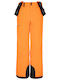 Kilpi Mimas Jb NJ0017KI-ORN Kids Dungarees for Ski & Snowboard Orange
