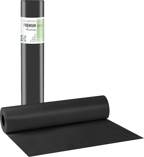 Bournas Medicals Examination Table Roll Premium Standard 68cm x 50m. Black 1pcs