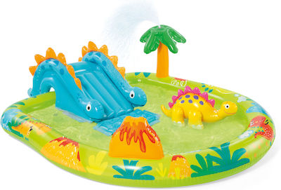 Intex Little Dino Play Center Kinder Pool Aufblasbar 191x152x58cm