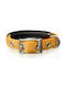 Pet Interest Neoprene Standard Dog Collar in Gold color XSmall 16mm x 35cm
