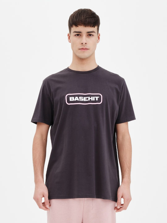 Basehit Тениска Черен