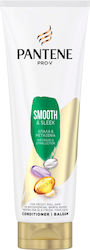 Pantene Smooth & Silk Conditioner Ενυδάτωσης για Όλους τους Τύπους Μαλλιών 220ml