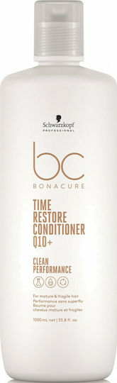 Schwarzkopf Bonacure Time Restore Conditioner Αναδόμησης/Θρέψης για Ξηρά Μαλλιά 1000ml