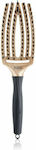 Olivia Garden Fingerbrush Trinity Brush Hair for Hair Styling Golden