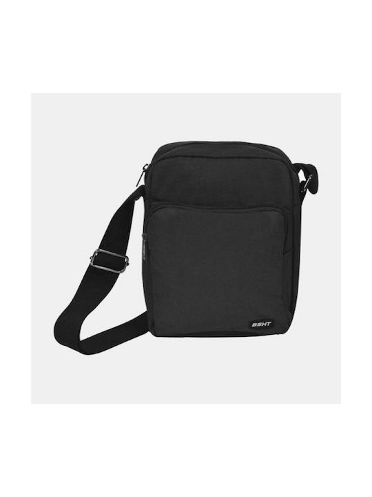 Basehit Ανδρική Τσάντα Ώμου / Χιαστί σε Μαύρο χρώμα
