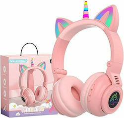 Unicorn STN27 Bluetooth / 3.5mm με 7 ώρες Λειτουργίας Ροζ