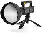 Rechargeable Handheld Spotlight LED Waterproof IP55 with Maximum Brightness 2000lm Phenom XHP90