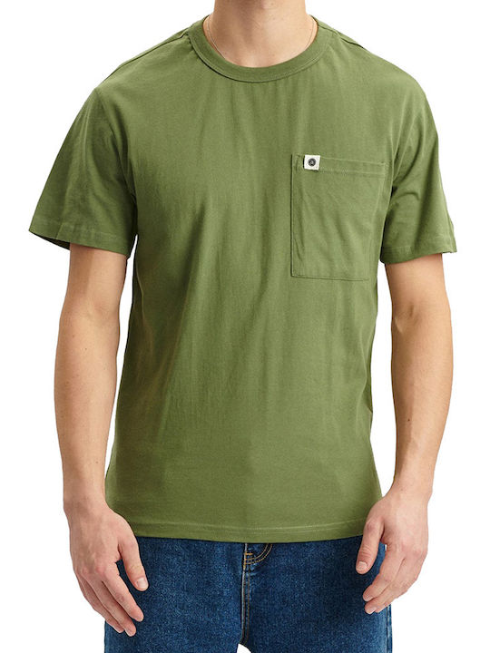 Anerkjendt Herren T-Shirt Kurzarm Grün