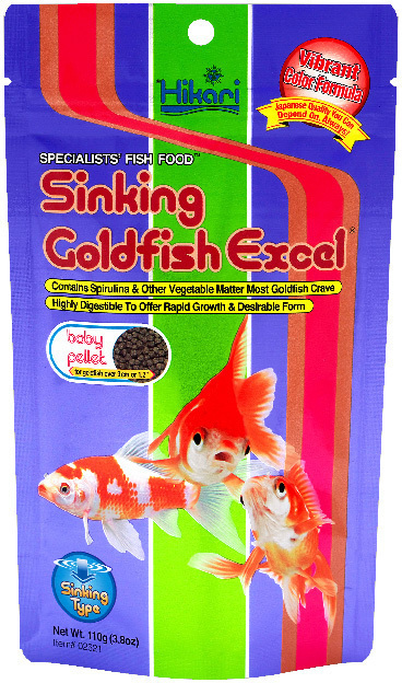 hikari sinking goldfish excel