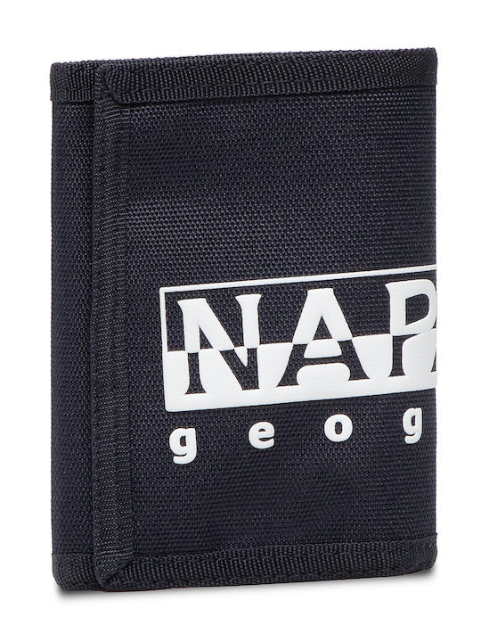Napapijri Happy Wallet 3 Μικρό Υφασμάτινο Γυναικείο Πορτοφόλι Navy Μπλε