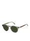 David Beckham Men's Sunglasses with Gray Plastic Frame and Green Lens DB 1036/S KB7/QT