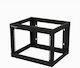 StarTech Επιτοίχια Καμπίνα Rack 6U Μαύρο RK619WALLO